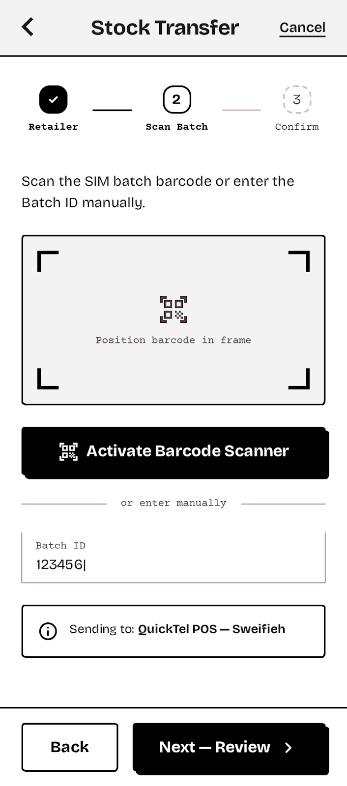 SIM Activation